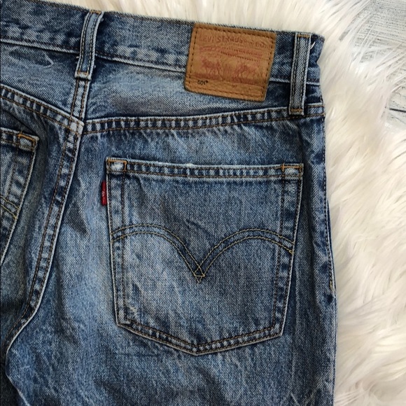 Levi's 501 White Oak Button Fly Selvedge Jeans - Picture 13 of 15